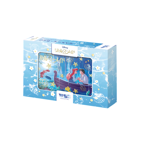 Weiß Schwarz Blau Little Mermaid Deck