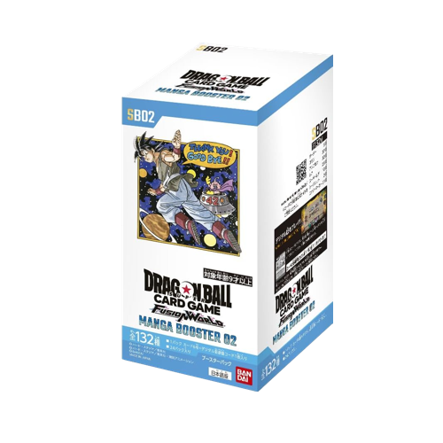 manga booster 02 booster box Dragon Ball Super Fusion World SB02 Manga Booster 02 Display