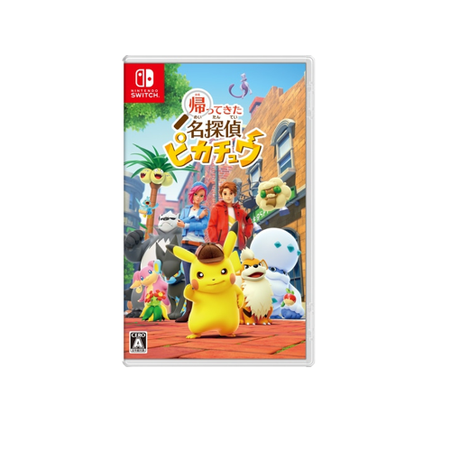 Pokémon Detektive Pikachu Returns Box "Nintendo Switch Game"