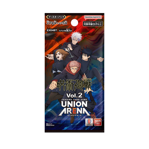 Union Arena EX04BT Jujutsu Kaisen Vol.2 Display