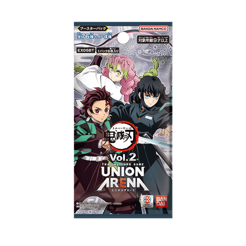 Union Arena EX05BT Demon Slayer Vol.2 Display