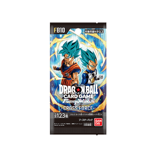 Dragon Ball Super Fusion World FB10 Cross Force Display