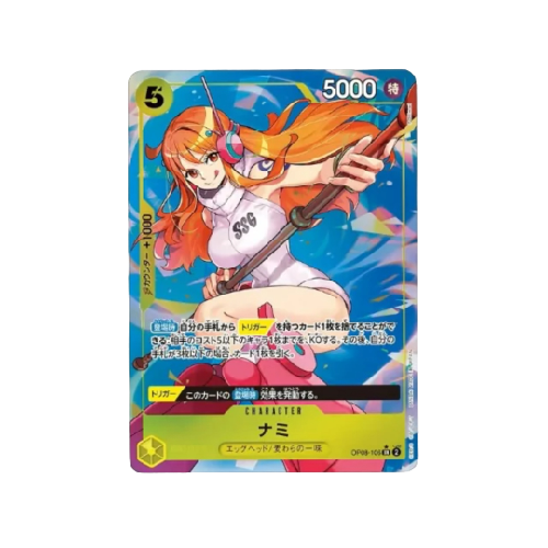 Nami Parallel OP08-106 Card