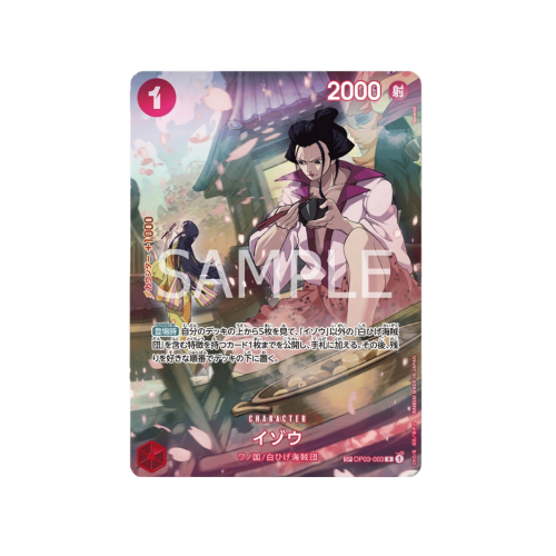 Izo SP OP03-003 Card