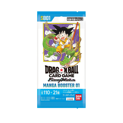 Dragon Ball Super Fusion World SB01 Manga Booster 01 Display