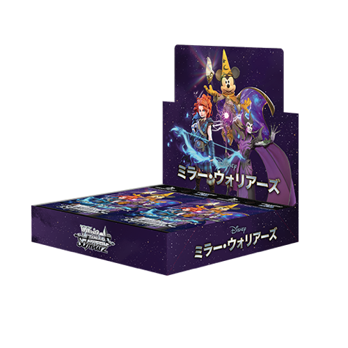 Weiß Schwarz Disney Mirror Warriors Display