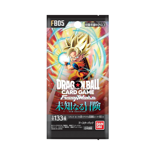 Dragon Ball Super Fusion World FB05 New Adventure Display