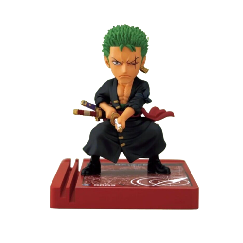 Lorenor Zorro OP01-001 Leader Lecafig Weekly Jump Promo Card (Sealed + Figur)