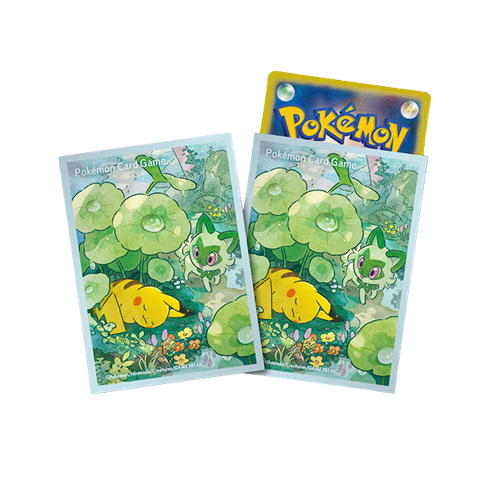 Pokemon Pikachu & Sprigatito Card Sleeves