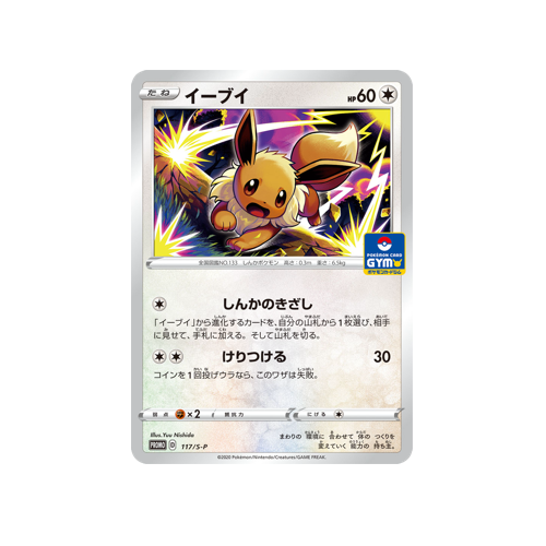 Eevee Promo 117/S-P Card
