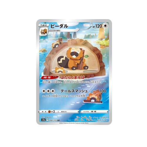 Bibarel S12a 200/172 AR Card