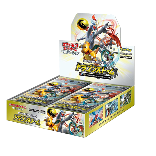 Pokémon Dragon Storm Display