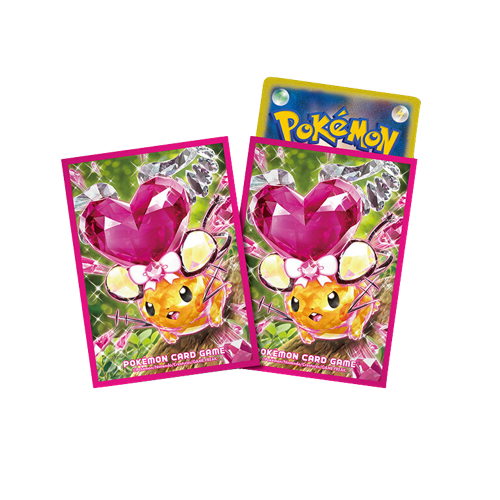 Pokemon Fairy Terastal Dedenne Card Sleeves