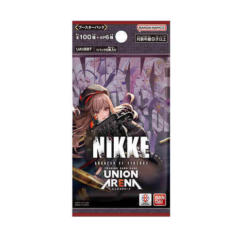 Union Arena UA18BT Goddess of Victory : NIKKE Display