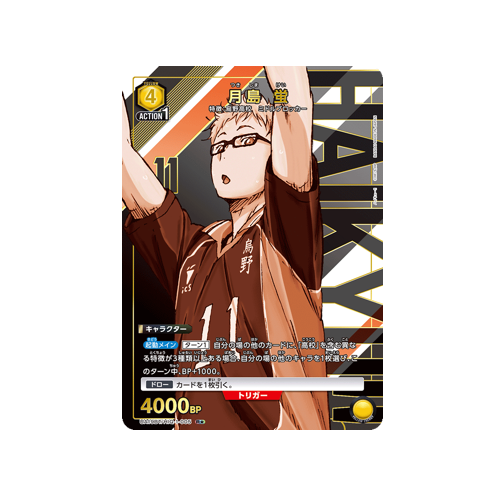 Kei Tsukishima UA19BT/HIQ-1-005 ★ Card