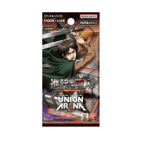 Union Arena UA23BT Attack on Titan Display