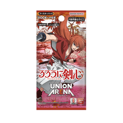 Union Arena UA41BT Rurouni Kenshin - Meiji Swordsman Romantic Tan - Display