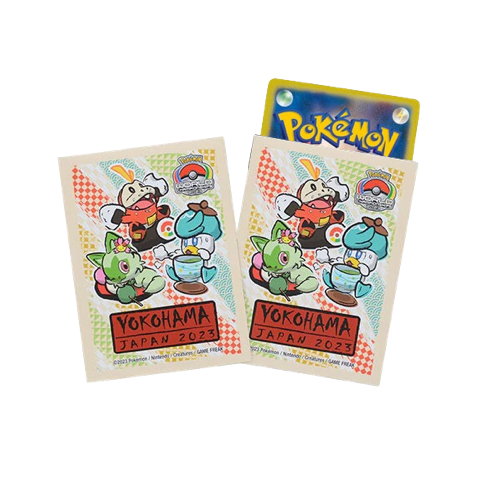 Pokemon Yokohama World Championships 2023 Starter Sleeves