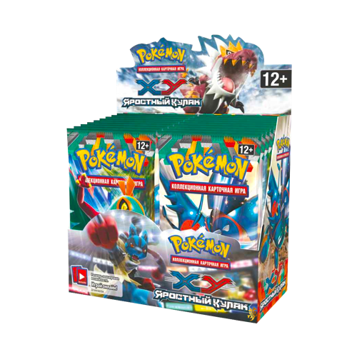 Pokémon XY3 Furious Fist Display RU