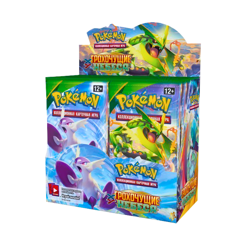 Pokémon XY6 Thundering Skies Display