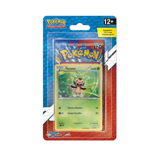Pokémon XY Chespin Blister