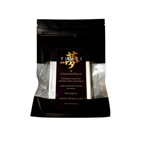 Yumei の Clear-Grip Sleeves Ver.1.0