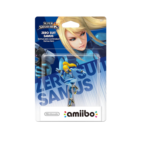 Zero Suit Samus amiibo Super Smash Bros. Nintendo Figure