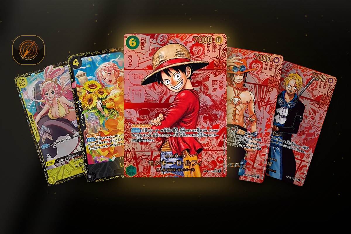One Piece trading cards from Yumei Japan