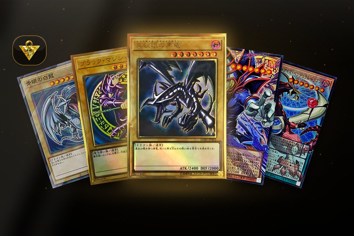 Yu-Gi-Oh! trading cards from Yumei Japan