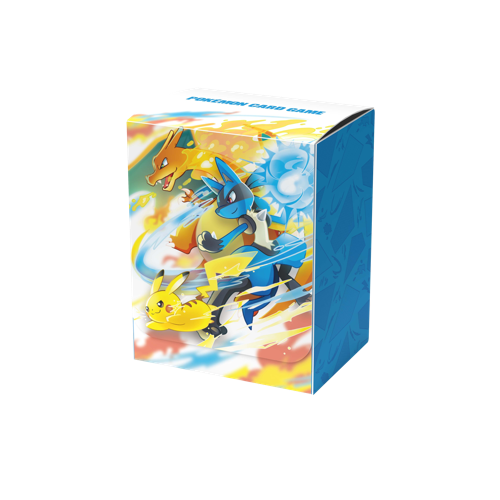 Pokemon Charizard x Lucario x Pikachu Deck Box