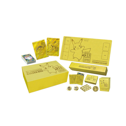 Pokémon 25th Anniversary Golden Box | Yumei – Yumei日本 Pokémon 25th Anniversary Golden Box | Yumei – Yumei日本