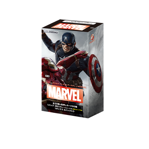 Weiß Schwarz Marvel Premium Display