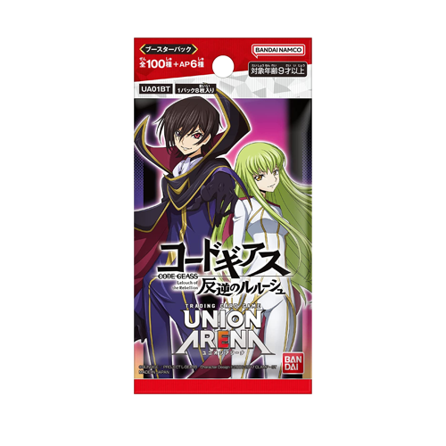 Union Arena UA01BT Code Geass: Lelouch of the Rebellion Display
