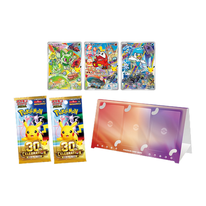 Pokémon 30th Celebration Card Set Sprigatito Fuecoco Quaxly