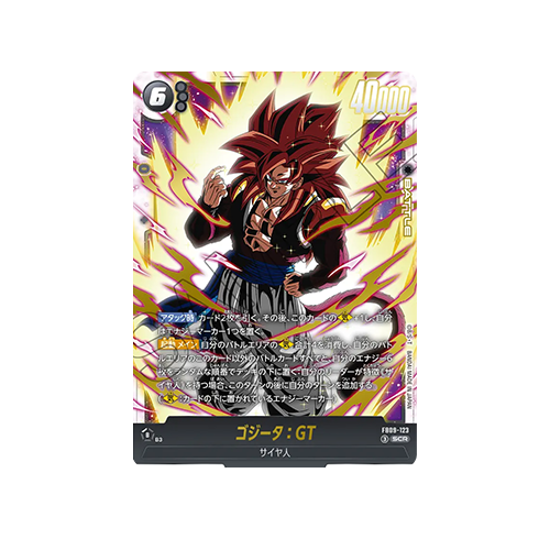 Gogeta : GT FB09-123 SEC Card
