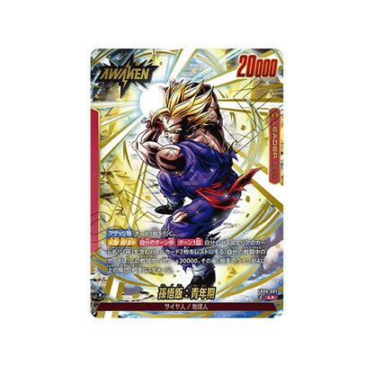 Son Gohan : Adolescence Leader FB08-001 Card