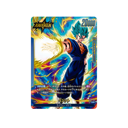 Son Goku/Vegeta Leader FB10-025 Card