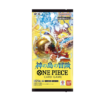 One Piece OP-15 Adventure on the Island of the Gods Display