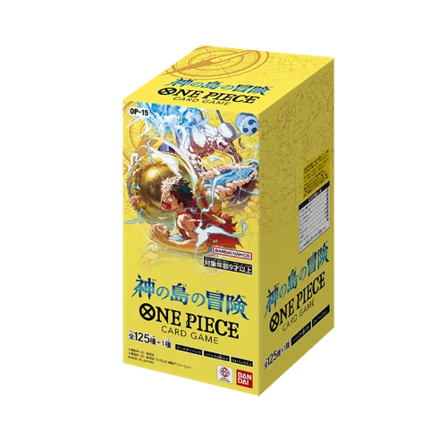 One Piece OP-15 Adventure on the Island of the Gods Display