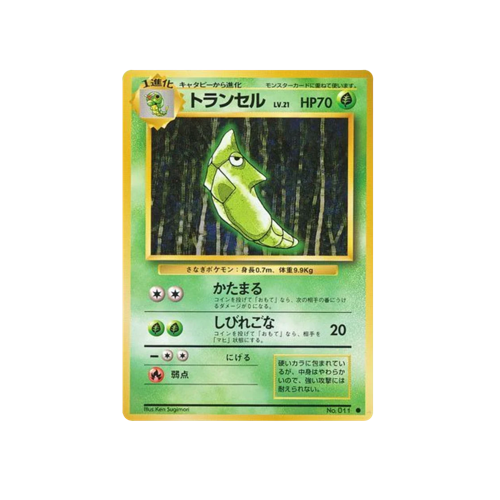 Metapod Base No.011 Card