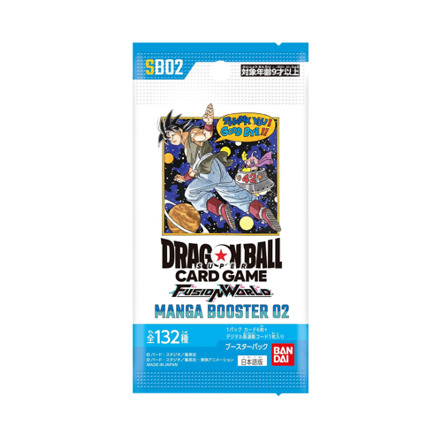 Dragon Ball Super Fusion World SB02 Manga Booster 02 Display