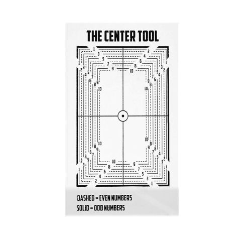 Center Check Template Tool for TCG