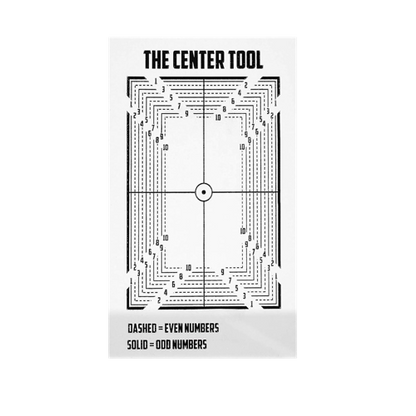Center Check Template Tool for TCG