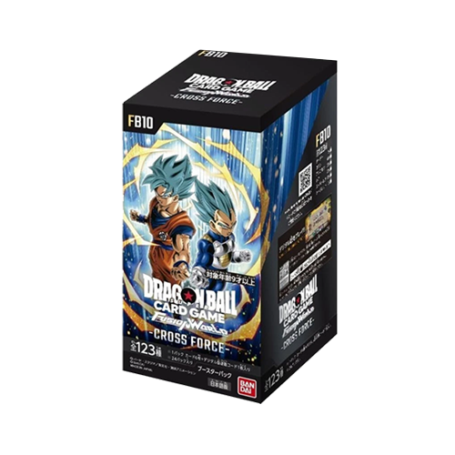 Dragon Ball Super Fusion World FB10 Cross Force Display