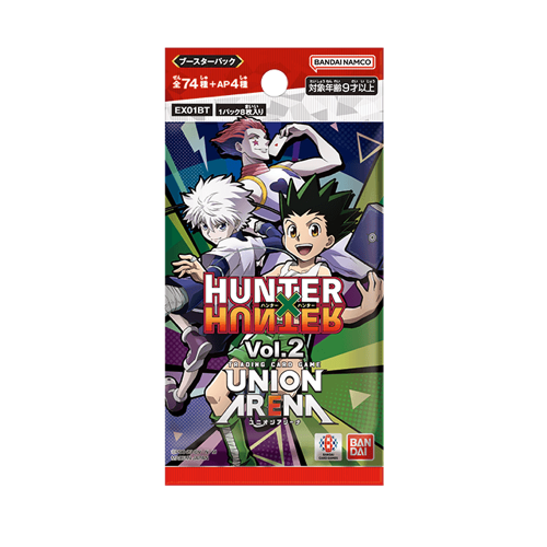 Union Arena EX01BT Hunter X Hunter Vol.2 Booster