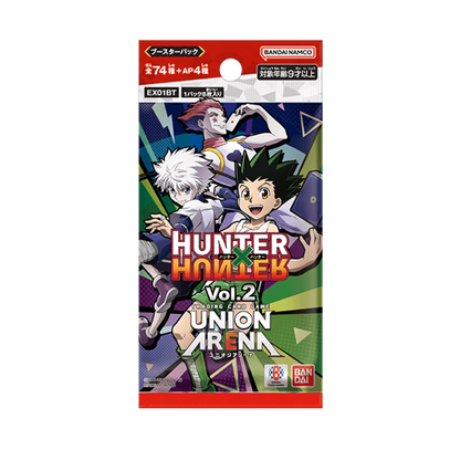 Union Arena EX01BT Hunter X Hunter Vol.2 Display