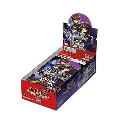 Union Arena EX02BT Code Geass: Lelouch of the Rebellion Vol.2 Display
