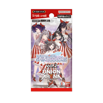 Union Arena EX03BT Idolmaster Shiny Colors Vol.2 Display