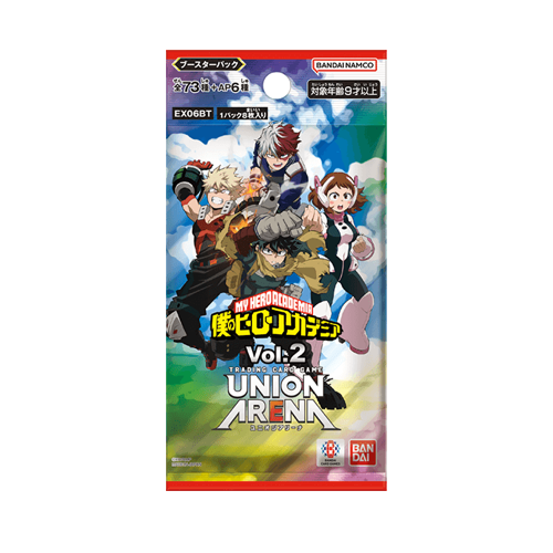 Union Arena EX06BT My Hero Academia Vol.2 Booster