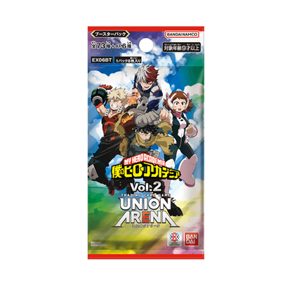 Union Arena EX06BT My Hero Academia Vol.2 Display